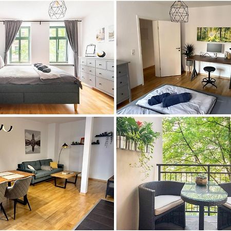 Super Zentrale, Gemutliche Wohnung Mit Balkon Leipzig Luaran gambar